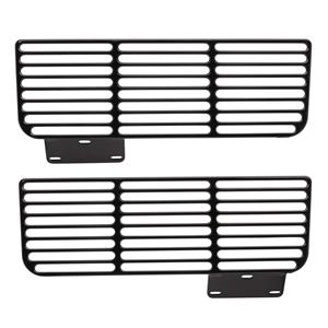 EMS VALANCE VENTS PAIR 67-68 CAMARO MATT BLACK MS275-53MB