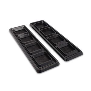 EMS HOOD VENTS SS 68-69 CAMARO BLACK ANODIZED MS275-20BA