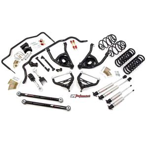 68-72 Chevelle UMI Performance Handling Suspension Kit Coilover Stage 4 Black
