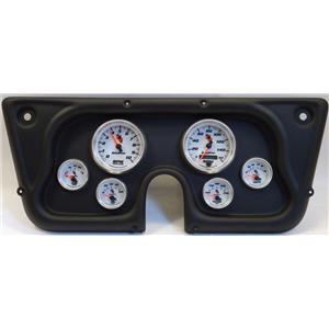 67-72 GM Truck Black Dash Carrier w/Auto Meter C2 Gauges