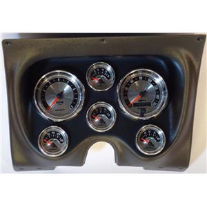 67 68 Firebird Black Dash Carrier w/Auto Meter American Muscle Gauges