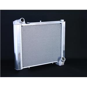 1961-62 Corvette, CF Manual 2 Row 1" Tube, Natural Aluminum Radiator
