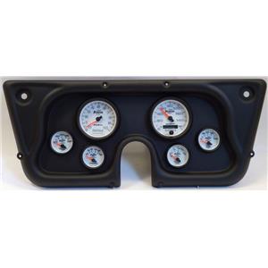 67-72 GM Truck Black Dash Carrier w/Auto Meter Phantom II Gauges