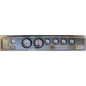 70-81 Firebird Silver Dash Carrier w/Auto Meter Phantom Electric Gauges