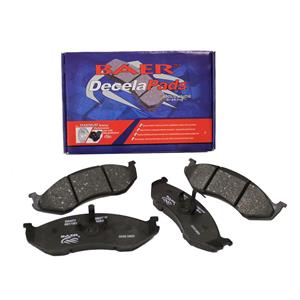 Cadillac, Chevrolet, GMC, Baer Sport Rear Brake Pads, High Friction, Ceramic