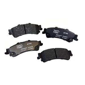 Cadillac, Chevrolet, GMC, Baer Sport Rear Brake Pads, High Friction, Ceramic