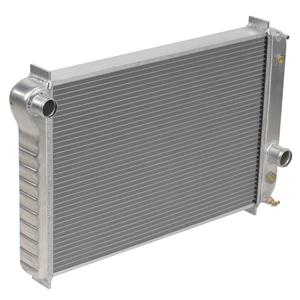 1990-96 Corvette, Double core 1 row 1.5" tube, Natural Aluminum Radiator, Manual