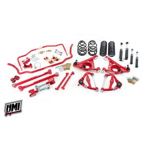 UMI Performance Suspension 78-88 G Body El Camino Monte Stage 3.5 Red 2" Drop