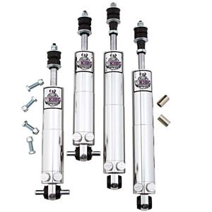 Viking Smooth Body Double Adjustable Front & Rear Shock Kit VSK208 55-57 Bel Air