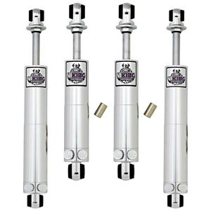 Viking Smooth Body Adjustable Front & Rear Shock Kit 63-72 C10 w/ Coil Springs