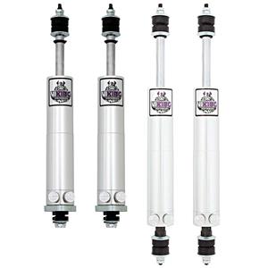 Viking Smooth Body Double Adjustable Front Rear Shock Kit Torino Comet Fairlane