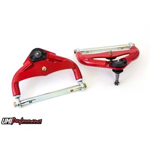 UMI 78-88 G-Body Adjustable Upper Front Control Arms 1/2" Taller Ball Joint
