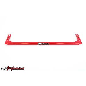 UMI 64-72 GM A-Body Chevelle 70-74 GM F Body Front Frame Brace Powdercoated Red