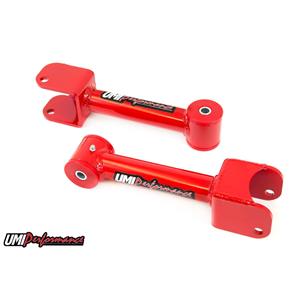UMI Performance 4016-R GM A-Body UMI Performance Tubular Non-Adjustable Upper Control Arms - Red