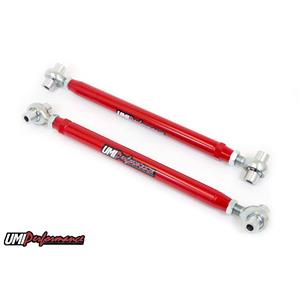 UMI 2017-R GM F-Body Rear Double Adjustable Lower Control Arms Pair Red Open Box
