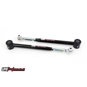 UMI Performance 2013-B GM F-Body Rear on Car Adjustable Lower Control Arms Pair - Black