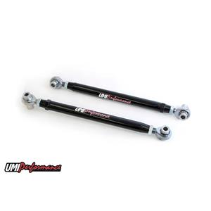 UMI Performance 1037-B Ford Mustang Rear Double Adjustable Lower Control Arms - Black