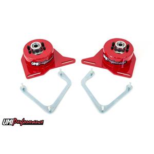 UMI Performance 2040-R GM F-Body Spherical Caster / Camber Plates - Red