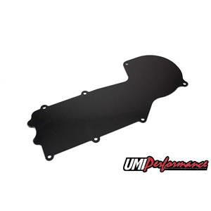 UMI Performance 4030-B GM A-Body Heater Box Delete Panel Powdercoated Black