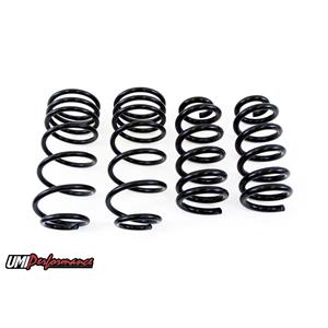 UMI Performance 93-02 Camaro Coil Spring Kit Front 1.25” & Rear 1.5” Lower Drop