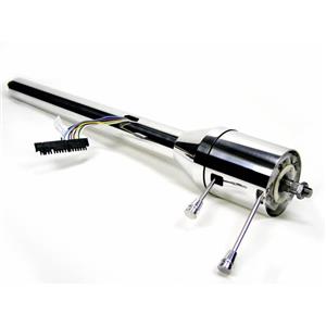 IDIDIT Universal 32" Straight Floor Shift; Polished Aluminum