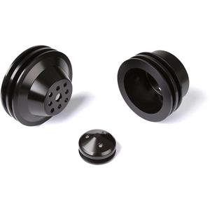 CVF Racing Stealth Black Big Block Chevy Pulley Kit