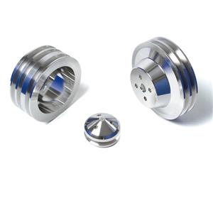 CVF Racing Ford Small Block Pulley Kit A/C (4 Bolt Crank - 289 WP)