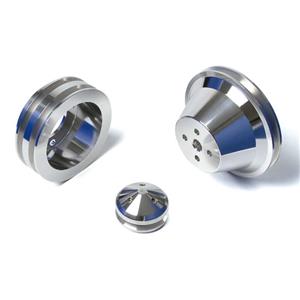 CVF Racing Ford Small Block Pulley Kit 1V WP / 2V Crank, 4 Bolt