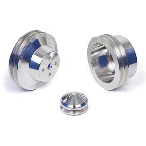 CVF Racing AMC / Jeep Billet Aluminum Pulley Kit 2 Groove
