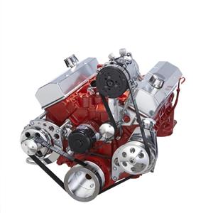 Chevy Small Block Serpentine Conversion - AC, Alternator & Power Steering, Electric Water Pump