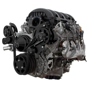Stealth Black Serpentine System for LT1 Generation V - Alternator Only - All Inclusive