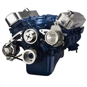 CVF Racing Ford 460 Serpentine System - Power Steering & Alternator
