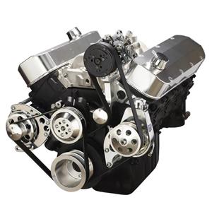 Chevy Big Block Gen. VI Serpentine Conversion Kit - AC, Alternator & Power Steering, Long Water Pump