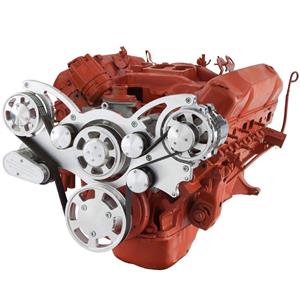 CVF Racing Serpentine System for Big Block Mopar - Alternator Only - All Inclusive