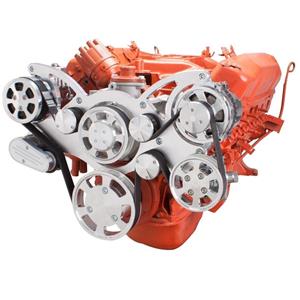 Serpentine System for Big Block Mopar 426 Hemi - AC, Power Steering & Alternator - All Inclusive