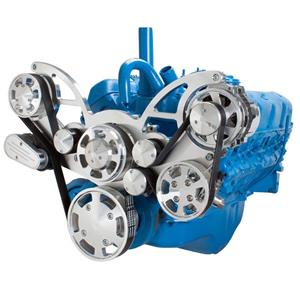 Serpentine System for AMC Jeep 304, 360 & 401 - Power Steering & Alternator - All Inclusive