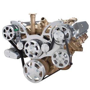 Serpentine System for Oldsmobile 350-455 - AC, Power Steering & Alternator - All Inclusive