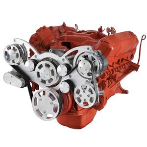 CVF Racing Serpentine System for Big Block Mopar 426 Hemi - Power Steering - All Inclusive