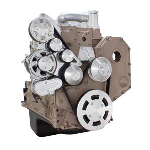 CVF Racing Serpentine System for Cummins Diesel - Alternator - All Inclusive