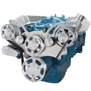 CVF Racing Serpentine System for Small Block Mopar - Alternator Only - All Inclusive