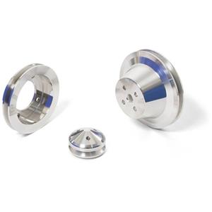 CVF Racing Ford Small Block Pulley Kit Alt (4 Bolt Crank) - CVF Brackets
