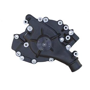 CVF Racing Black Ford 429-460 Mechanical Water Pump, High Flow, Aluminum