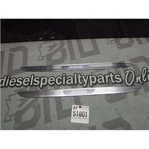 2001 - 2008 JAGUAR X TYPE OEM CHROME DOOR TRIM PLATES OEM