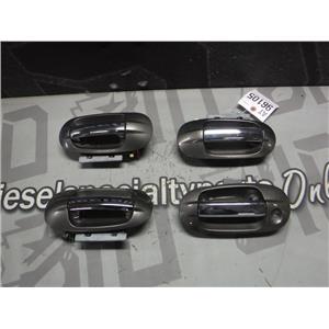 2003 - 2006 LINCOLN NAVIGATOR OEM DOOR HANDLES CHROME PAINT CODE TK OEM