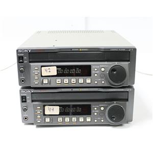 Lot of 2 Sony J-1 Compact Betacam SP, SX Video Cassette Players