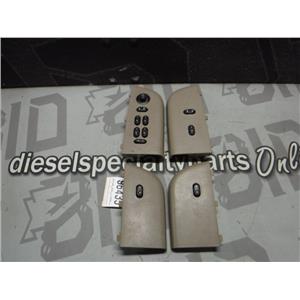 2004 - 2008 FORD F150 KING RANCH CREWCAB WINDOW LOCK SWITCHES (TAN) OEM