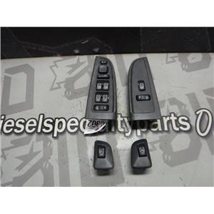 2001 - 2004 GMC 2500 3500 SLT CREWCAB WINDOW DOOR LOCKS GREY OEM