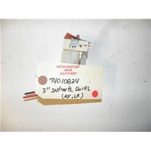 WHIRLPOOL RANGE 74010824 8" INFINITE SWITCH RF LR NEW W/O BOX FREE SHIPPING