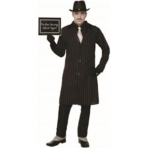 Silent Movie Old Time 1920's Gangster Adult Costume Standard