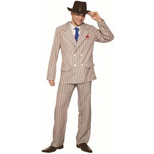 1920's Speakeasy Sam Gangster Zoot Suit Adult Costume Standard